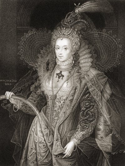 Queen Elizabeth I (1533-1603) by Taddeo Zuccari